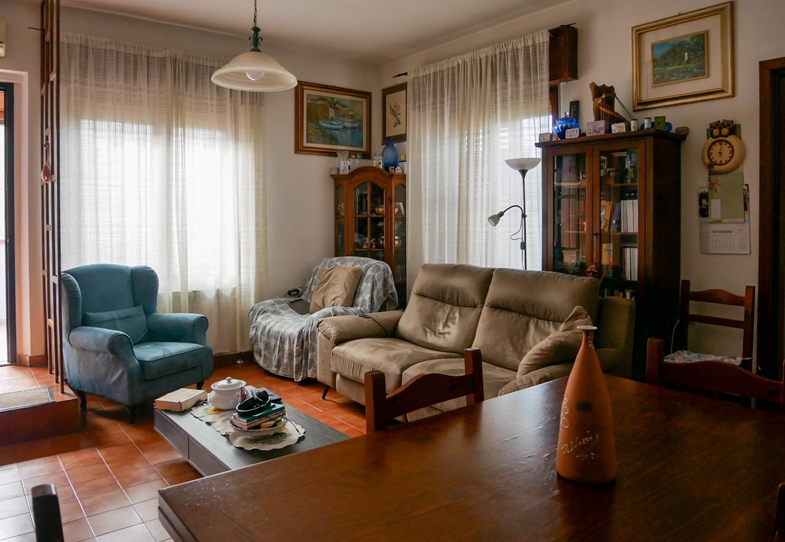 Serramanna casa unifamiliare su tre livelli.