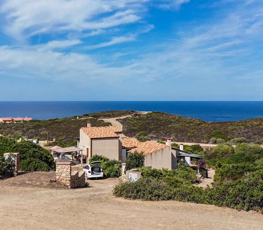 Arbus località S’Enna e S’Arca Villetta vista mare.