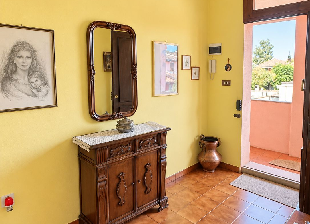 Serramanna – Primo piano indipendente con cortile e posto auto nella zona del Parco Comunale