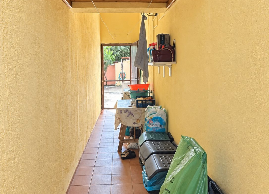 Serramanna – Primo piano indipendente con cortile e posto auto nella zona del Parco Comunale