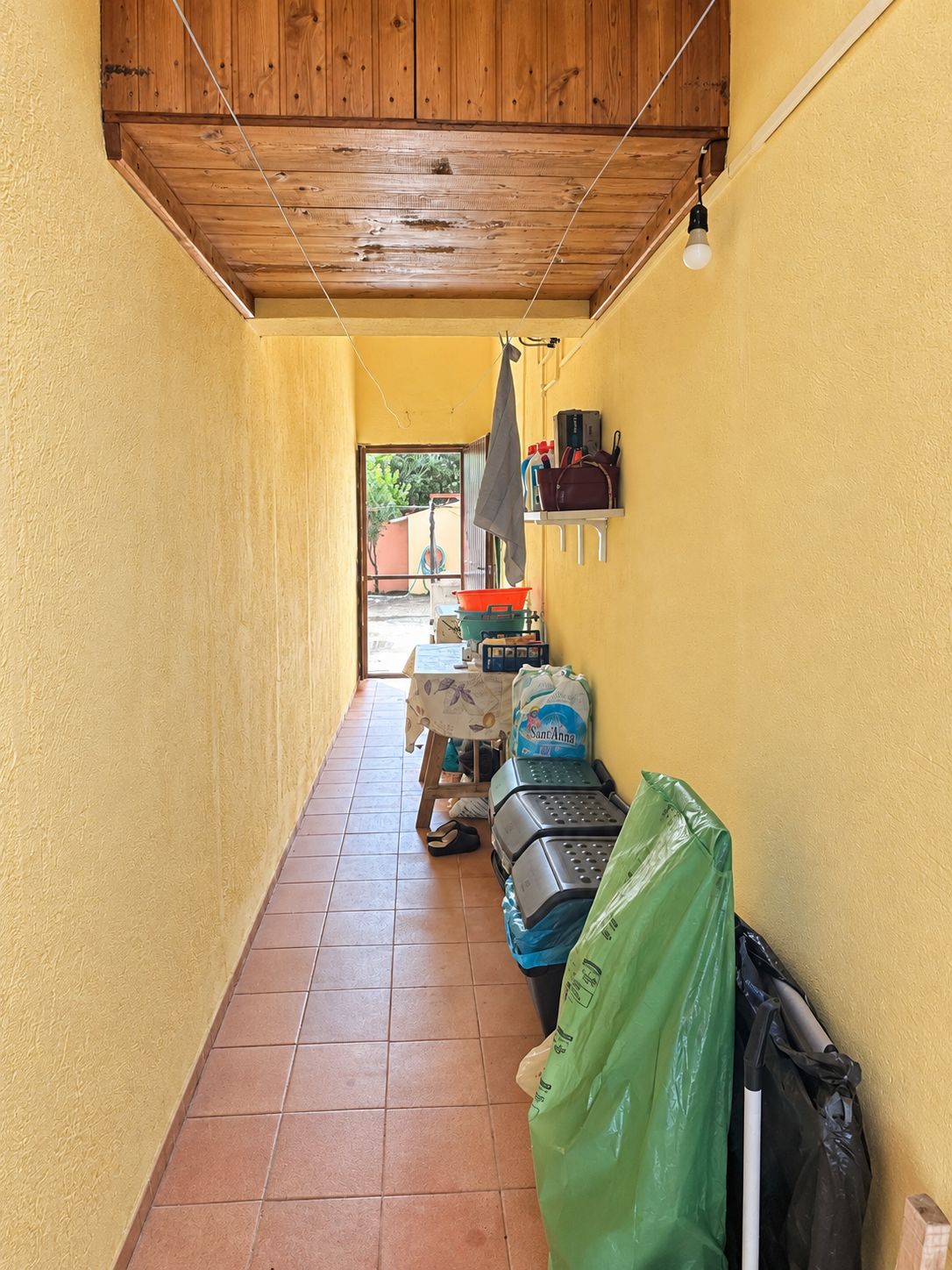 34 Serramanna – Primo piano indipendente con cortile e posto auto nella zona del Parco Comunale