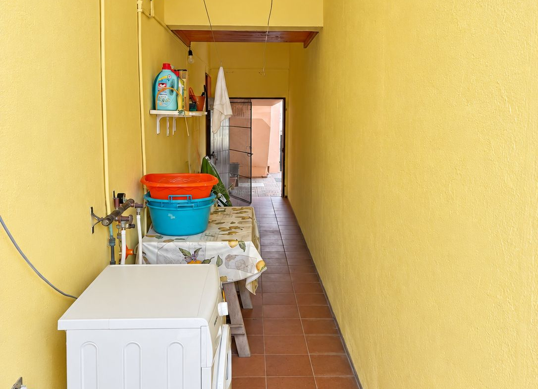 Serramanna – Primo piano indipendente con cortile e posto auto nella zona del Parco Comunale