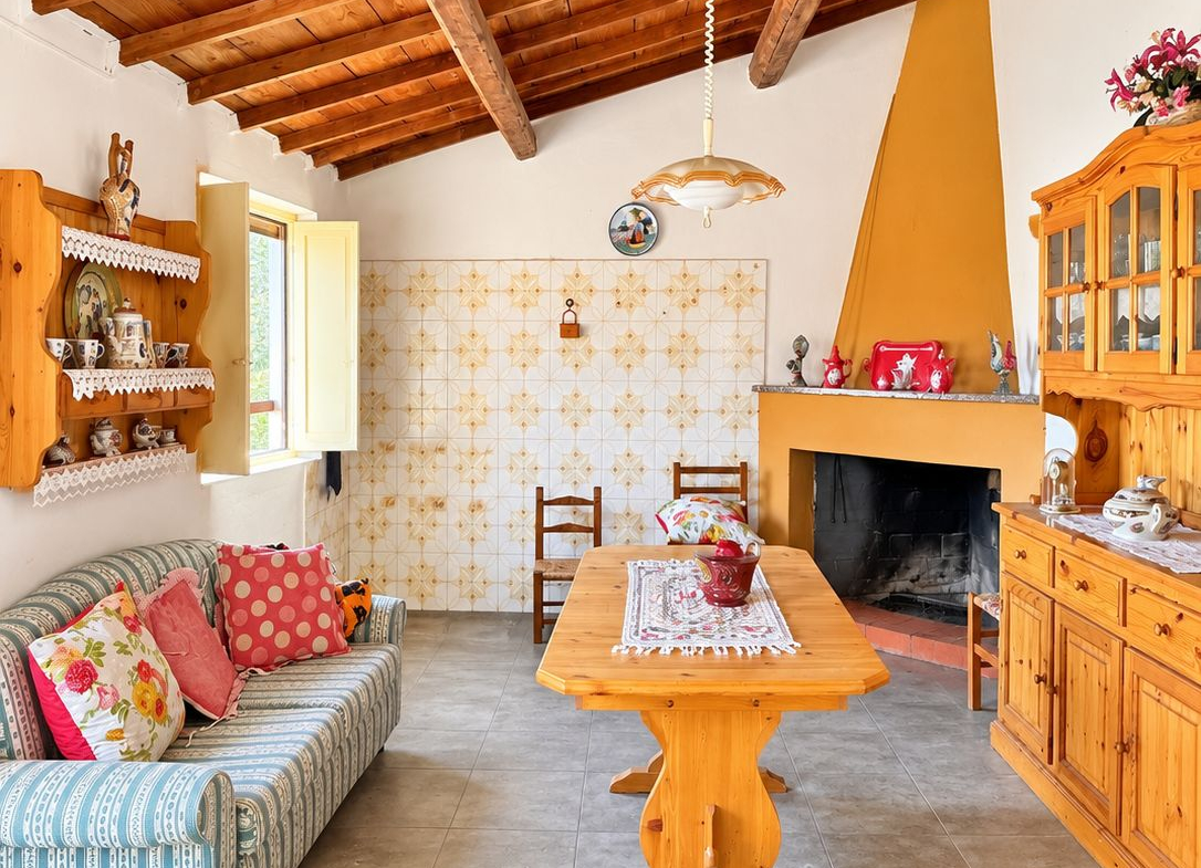 Vallermosa – Casa indipendente con ampio terreno di circa 1.600 mq
