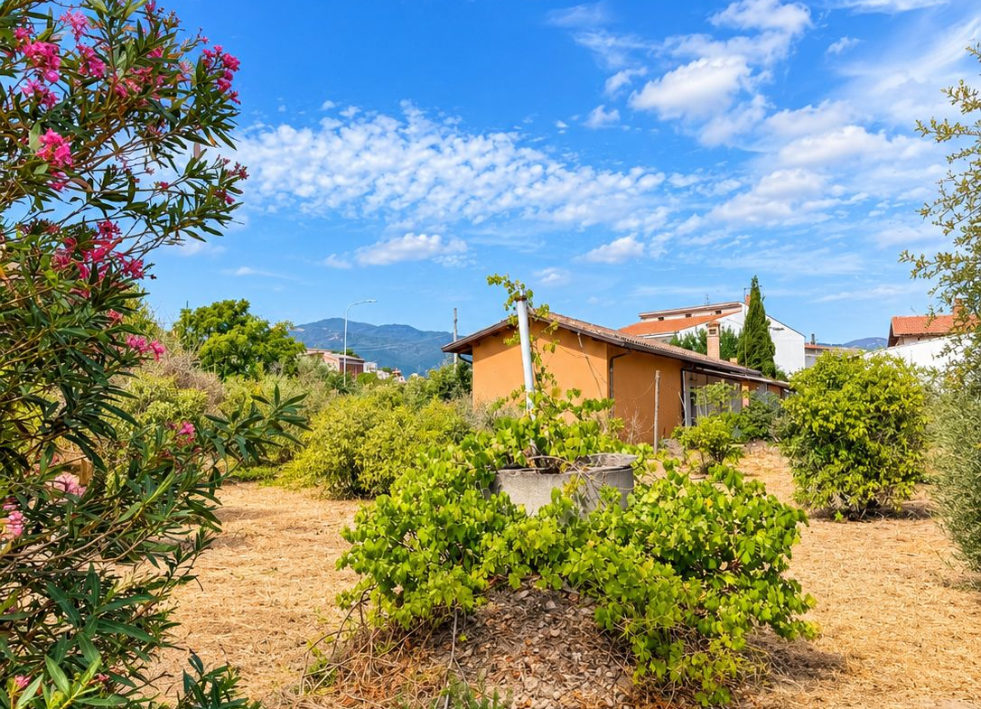 Vallermosa – Casa indipendente con ampio terreno di circa 1.600 mq