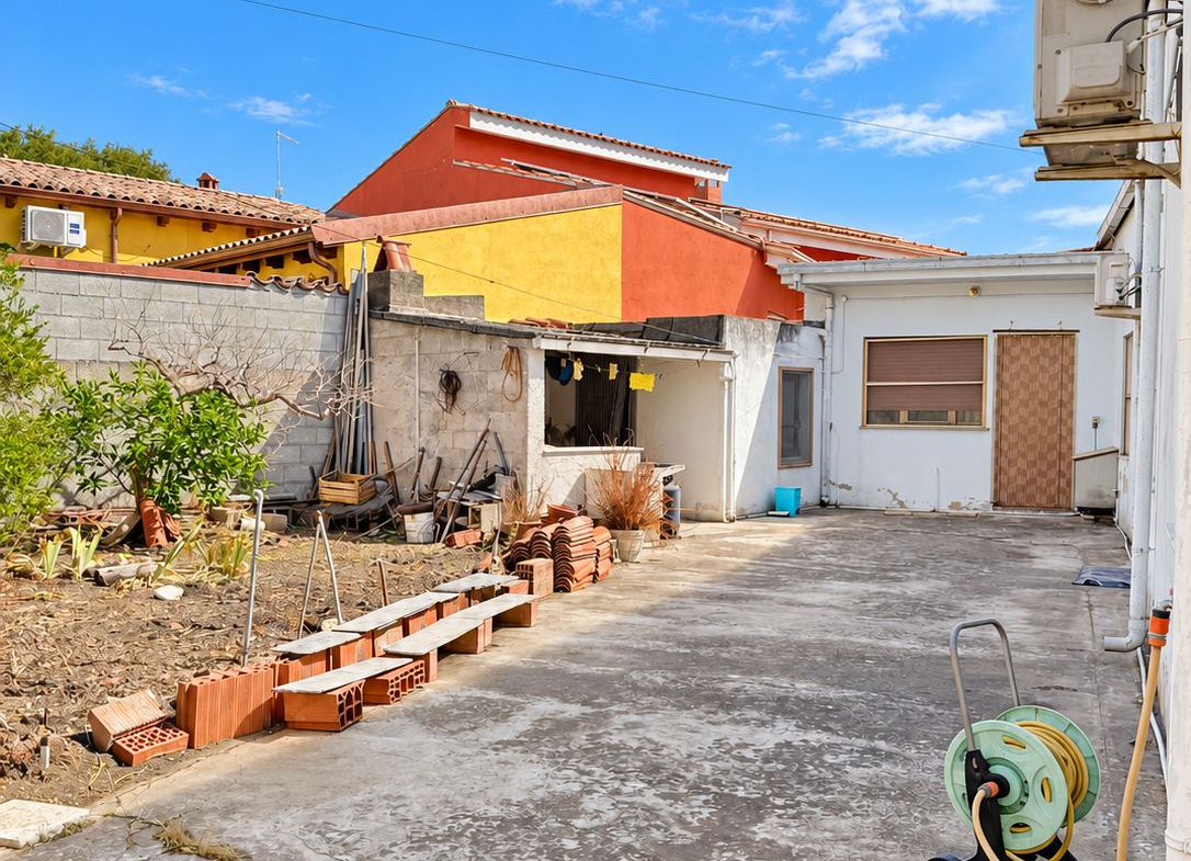 Vallermosa – Casa indipendente con cortile privato